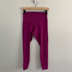 Lululemon Align 25” Deep Fuschia Size 6